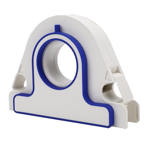 Goshyda Maler Band Applikator, mit Maskierungsfarbe, Isolationsbarriere und Spezieller Eckbefestigung, Tragbarer Ergonomischer Klebebandspender für Türrahmen Wandboden von Goshyda