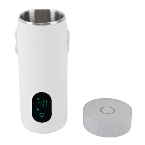 Goshyda Reisen Elektrischer Wasserkocher Tragbarer Wasserkocher, Kleiner Heißer Wasserkessel mit USB -wiederaufladbar, Stützen Automatisch Abgeschaltet und Trockener Schutz Kochen von Goshyda
