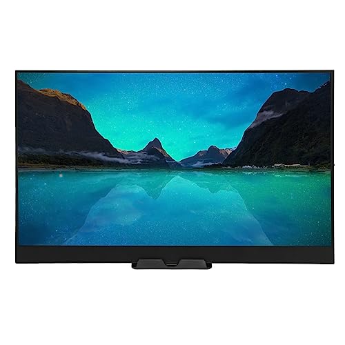 Goshyda Tragbarer 17,3-Zoll-, 1920 X 1080 IPS-Bildschirm, HDMI-Typ-C-Schnittstelle, Zwei Lautsprecher, Wandmontage, Gaming- für PS3 4 5 für Xbox von Goshyda