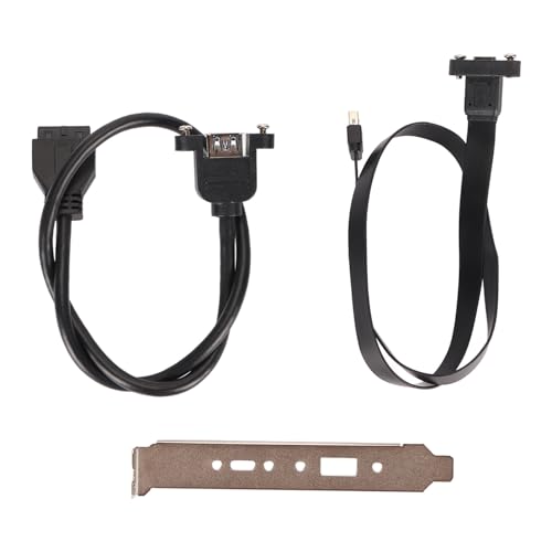 Goshyda Typ-E-auf-Typ-C-Frontplattenkabel, 1,6 Fuß Lang, 20 Gbit/s Hochgeschwindigkeit, Plug-and-Play, Typ-E-auf-Typ-C-Verlängerungskabel mit Halterung, 19PIN auf USB3.2 GEN1-Kabel Goshyda Typ-E-auf-Typ-C-Frontplattenkabel, 1,6 Fuß Lang, 20 Gbit/s Hochgeschwindigkeit, Plug-and-Play, Typ-E-auf-Typ-C-Verlängerungskabel mit Halterung, 19PIN auf USB3.2 GEN1-Kabel von Goshyda