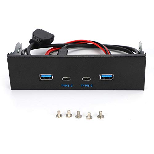 USB 3.1-Frontplatte, USB3.1 Gen2-Frontplatte 10G Optisches Laufwerk USB3.0 + 2.0 + Typ C Typ-E-Panel-Computerteile USB 3.1-Frontplatte, USB3.1 Gen2-Frontplatte 10G Optisches Laufwerk USB3.0 + 2.0 + Typ C Typ-E-Panel-Computerteile von Goshyda