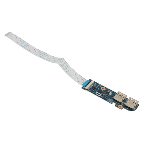 Goshyda USB-Platine für15 DW 15 DW0043DX L52039 001 LS H327P, Hochwertiges ABS-Material, Praktischer Ersatz mit Kabel für Laptop von Goshyda