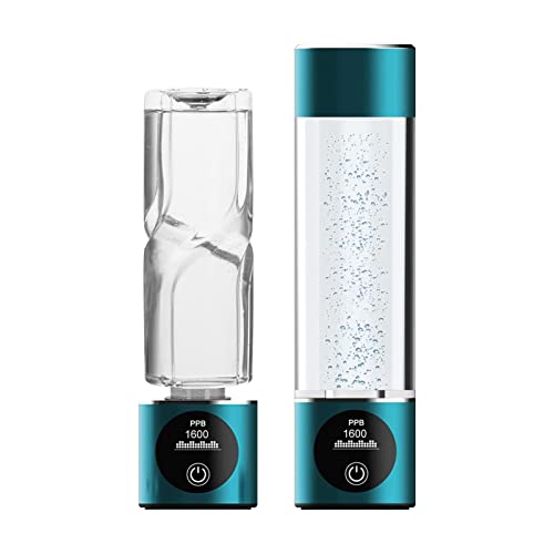 Goshyda Wasserstoff-Wasserflaschen-Generator, 280 Ml Tragbare Wasserstoff-Erich-Wasser-Ionisator-Maschine, 1800 MAh USB-wiederaufladbarer Wasserstoffreicher Wasserbecher für Reisen zu Hause von Goshyda