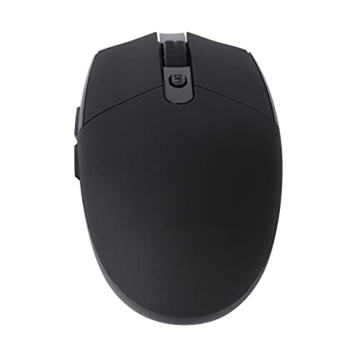 Goshyda Kabellose Maus, 2,4 G Einstellbare DPI, mit USB-Empfänger, Tragbare Gaming-Mäuse, für Notebook Desktop Laptop Office Smart TV von Goshyda