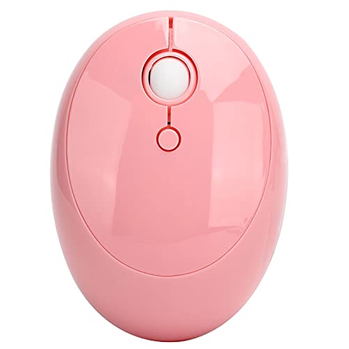 Kabellose Maus, Einstellbar 800/1200/1600 DPI, Bluetooth 3.0, Stilvolles Aussehen, Computermäuse, für Office Laptop Desktop Notebook(Rosa) von Goshyda