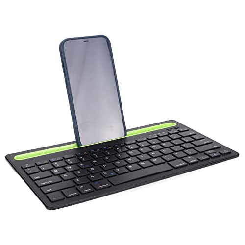 Goshyda Kabellose Tastatur, 78 Tasten, 300 MAh, 2-Kanal-Typ, Bluetooth-Multisystem-Kompatibilität, Ergonomische Stumm-Gaming-Tastatur, für PC-Office-Spieler von Goshyda