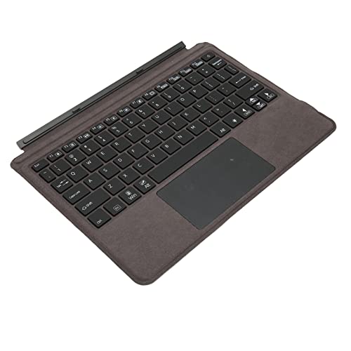 Kabellose Tastatur, Ultradünne Tragbare USB-Tablet-Tastatur mit Mechanischen Tasten und Touchpad, Bequemes Tippen für Go 2 3 von Goshyda