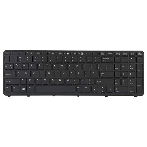 Keyboard, Portable Super Quiet Keypad, for Laptop Desktop Computer, for Home Office, for HP ZBOOK 15 G1 G2 17 G1 G2 US for HP 15-p000 15-p008au 15-p030nr von Goshyda