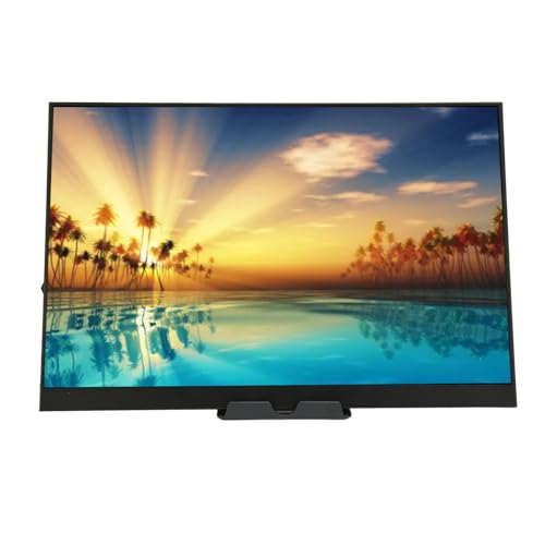 Goshyda Tragbarer 16-Zoll-, 2,5K 2560 X 1600, Integrierte Dual-Lautsprecher, Unterstützt Screen Casting, HDMI 3,5-mm-Kopfhöreranschluss Typ C-Anschluss, Gaming- für PS3 für von Goshyda