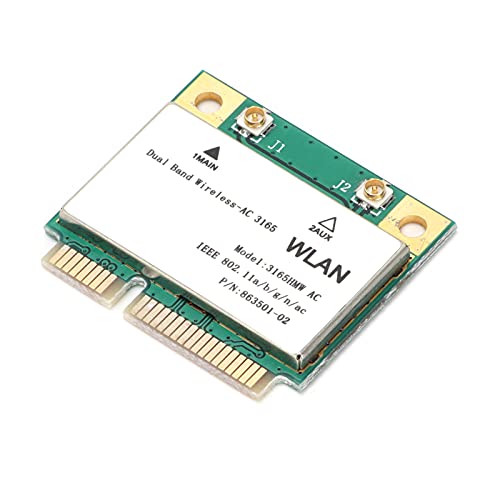 Goshyda Wireless-Karte, Dual Band 802.11a/b/g/n/ac -PCIE-Schnittstelle Computer-Netzwerkkarte Unterstützt BT 4.0 von Goshyda