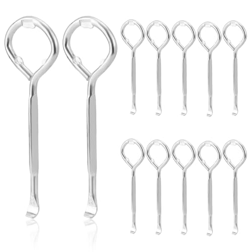 12 Stück Farbdosenöffner, Stahl Farbdosendeckelöffnerschlüssel Vielseitig Verwendbar Öffnungswerkzeug für Dosen Flaschen Eimer 12 Stück Farbdosenöffner, Stahl Farbdosendeckelöffnerschlüssel Vielseitig Verwendbar Öffnungswerkzeug für Dosen Flaschen Eimer von Gosknor