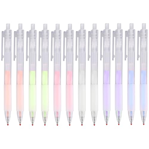 12 Stück Schnelltrocknender Klebestift, Selbstklebende Klebestifte Einfache Kontrolle, Präzision Glitzerklebestifte Für Handwerk Scrapbooking Kinder Kartenherstellung Papierhandwerk, 6 Farben von Gosknor