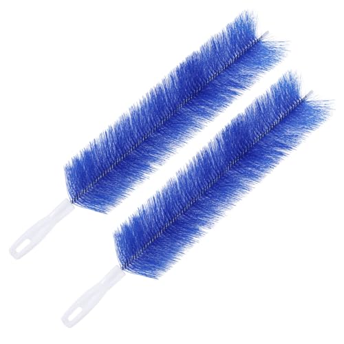 2St Reinigungsbürste Ventilators, Deckenventilator Reiniger Biegbar Staubwedel für Spinnweben Deckenventilator Staubwedel für Klimaanlage Autolüftung Fenster Vorhänge von Gosknor