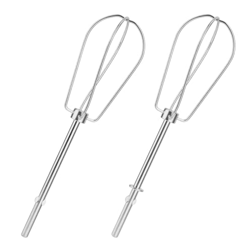 2er-Pack Aufsätze für Handmixer W10490648, Handmixer-Rührbesen aus Edelstahl für Elektrische Mixerteile von KitchenAid KHM2B AP5644233 PS4082859 Teil von Gosknor