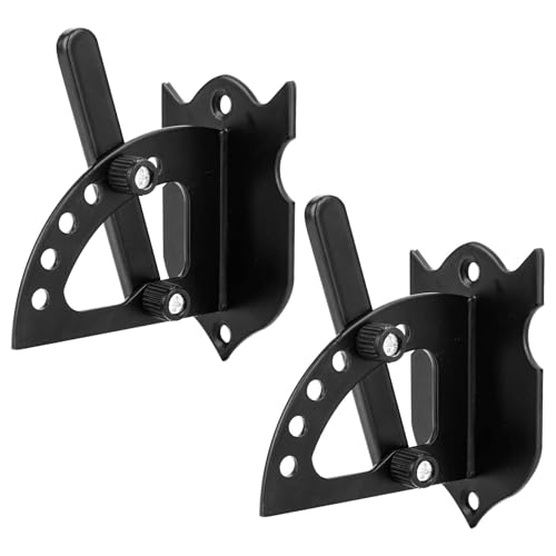 2stk Hirschschädel-Aufhänger, Europäischer Totenkopf-Aufhänger Elchschädel-Wandhalterung mit Einfachen Installationskits Gabelbock-Schädel-Halterung zum Aufhängen des Hirschkopfes von Gosknor
