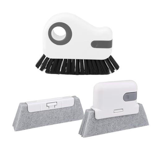 3stk Fensterreinigungsbürste, Fensterreinigungsbürsten tür Fensterritzen Fensterschiebetürschienenreiniger für Schweller-Rollladentürschienen Autolüftungen 3stk Fensterreinigungsbürste, Fensterreinigungsbürsten tür Fensterritzen Fensterschiebetürschienenreiniger für Schweller-Rollladentürschienen Autolüftungen von Gosknor