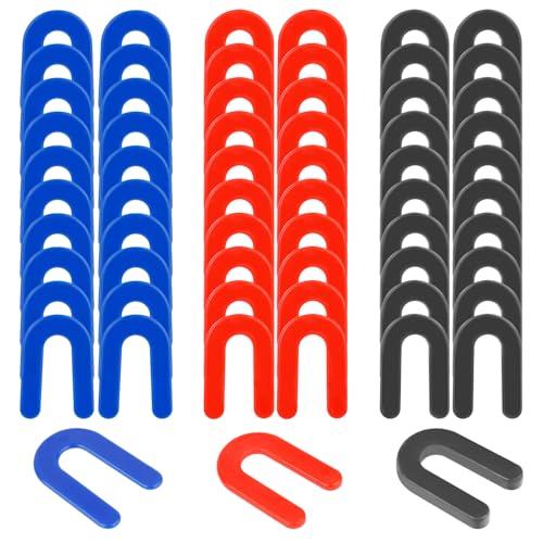 60stk U-Förmige Abstandshalter, Nivellierscheibe aus Kunststoff für die Installation von Autohebebühnen Hufeisenscheiben für die Oberflächenmontage von Autoreparaturen 60stk U-Förmige Abstandshalter, Nivellierscheibe aus Kunststoff für die Installation von Autohebebühnen Hufeisenscheiben für die Oberflächenmontage von Autoreparaturen von Gosknor