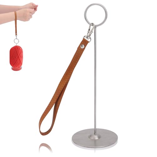 Gosknor Garnhalter fürs Handgelenk mit Riemen, Tragbarer Garnball-Dreher fürs Garnhalter Handgelenk zum Häkeln und Stricken Perfekter Aufbewahrungs-Organizer und Geschenk für Strickbegeisterte Gosknor Garnhalter fürs Handgelenk mit Riemen, Tragbarer Garnball-Dreher fürs Garnhalter Handgelenk zum Häkeln und Stricken Perfekter Aufbewahrungs-Organizer und Geschenk für Strickbegeisterte von Gosknor