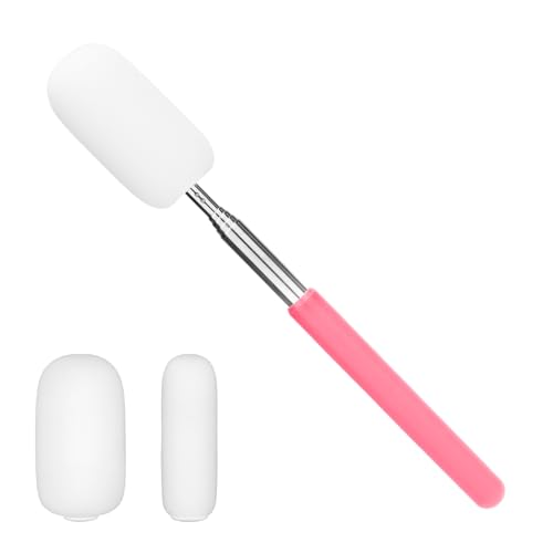 Teleskopschwamm für Töpferarbeiten, Ausziehbare Tonschwämme Am Stiel Ausziehbar Bis 72cm (Pink) von Gosknor