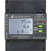 Gossen Metrawatt EM2289 S0 Drehstromzähler digital MID-konform: Ja 1St. Gossen Metrawatt EM2289 S0 Drehstromzähler digital MID-konform: Ja 1St. von Gossen Metrawatt