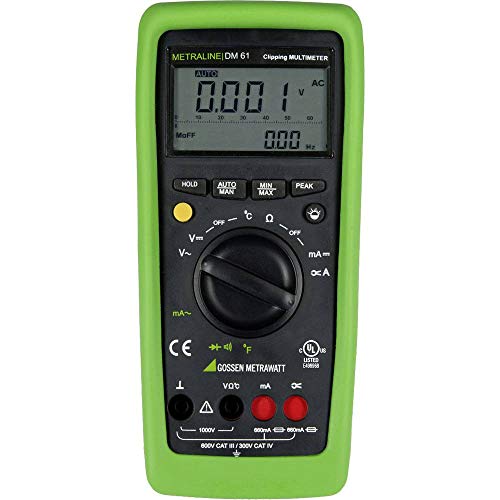 Gossen Metrawatt METRALINE DM 61 Hand-Multimeter digital CAT III 600 V, CAT IV 300 V Anzeige (Counts): 6600 von Gossen Metrawatt