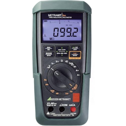 Gossen Metrawatt Metrahit Iso Isolationsmessgerät, CAT III von Gossen Metrawatt