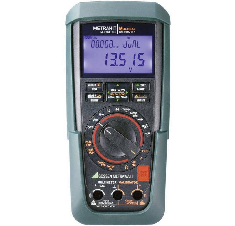 Gossen Metrawatt Multimeter Gossen Metrawatt METRAHIT MULTICAL Kalibrator kalibriert (DAkkS-akkred von Gossen Metrawatt