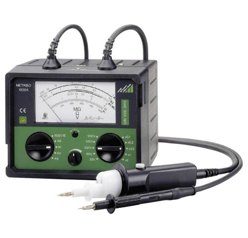Gossen Metrawatt Spannungsprüfer Gossen Metrawatt M 540 C Isolationsmessgerät 50 V, 100 V, 250 V, 500 von Gossen Metrawatt