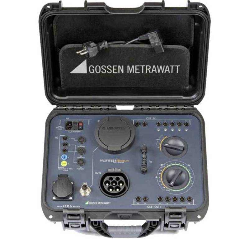 Gossen Metrawatt Spannungsprüfer Gossen Metrawatt M513R PROFITEST EMOBILITY Prüfadapter 1 St., (PROFITEST EMOBILITY) von Gossen Metrawatt