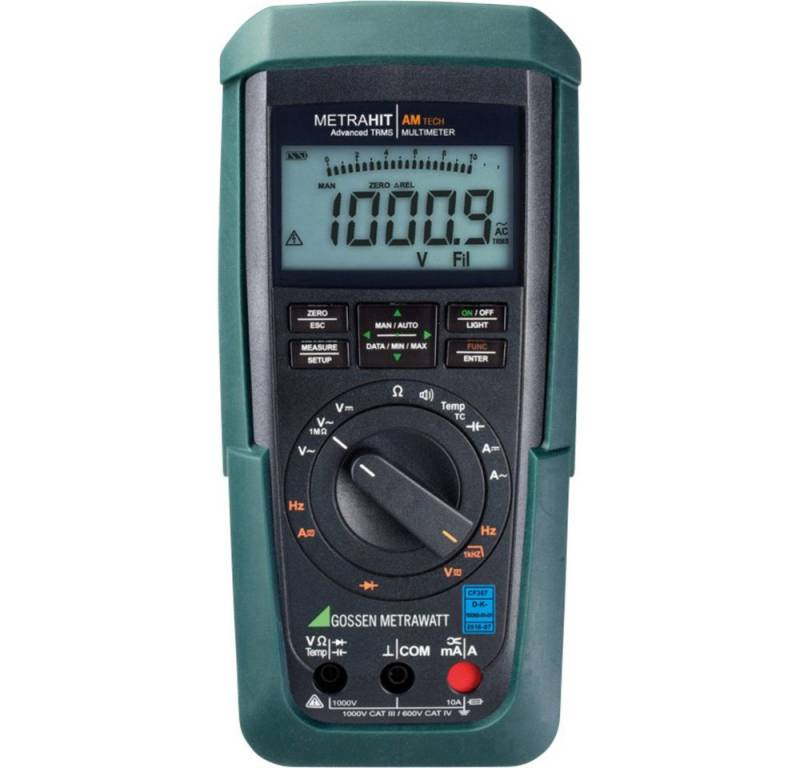 Gossen Metrawatt Spannungsprüfer Gossen Metrawatt METRAHIT AM TECH + GH Hand-Multimeter kalibriert (DAk, (METRAHIT AM TECH + GH) von Gossen Metrawatt