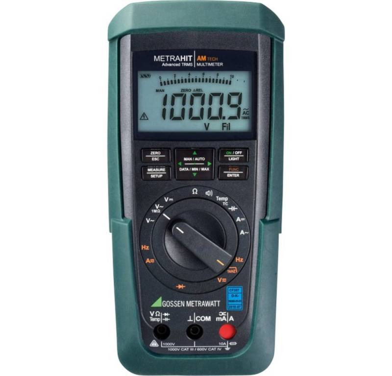 Gossen Metrawatt Spannungsprüfer Gossen Metrawatt METRAHIT AM TECH Hand-Multimeter kalibriert (DAkkS-ak, (METRAHIT AM TECH) von Gossen Metrawatt