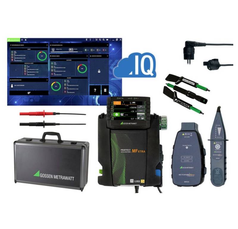 Gossen Metrawatt Spannungsprüfer Gossen Metrawatt PROFiTEST MF XTRA Meister-Set VDE-Prüfgeräte-Set, Ins, (PROFiTEST MF XTRA Meister-Set) von Gossen Metrawatt