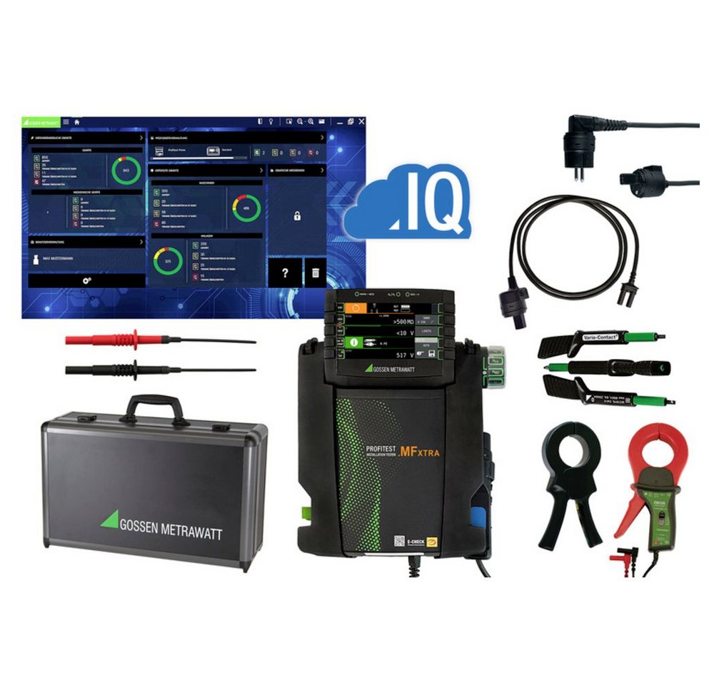 Gossen Metrawatt Spannungsprüfer Gossen Metrawatt PROFiTEST MF XTRA Profi-Set VDE-Prüfgeräte-Set, Insta, (PROFiTEST MF XTRA Profi-Set) von Gossen Metrawatt