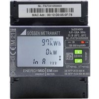 Gossen Metrawatt U2389-V047 Drehstromzähler mit Wandleranschluss digital 5A MID-konform: Ja 1St. von Gossen Metrawatt