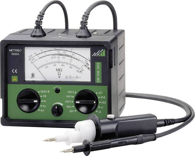 Gossen Metrawatt M 540 C Isolationsmessgerät  50 V 100 V 250 V 500 V 1000 V von Gossen