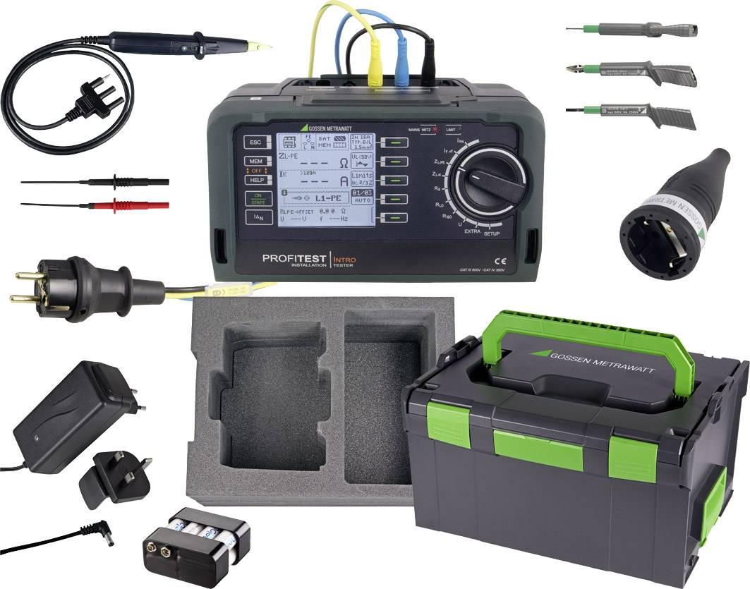 Gossen Metrawatt Meisterpaket Profitest Intro Installationstester Defektware D-Ware Gossen Metrawatt Meisterpaket Profitest Intro Installationstester Defektware D-Ware von Gossen