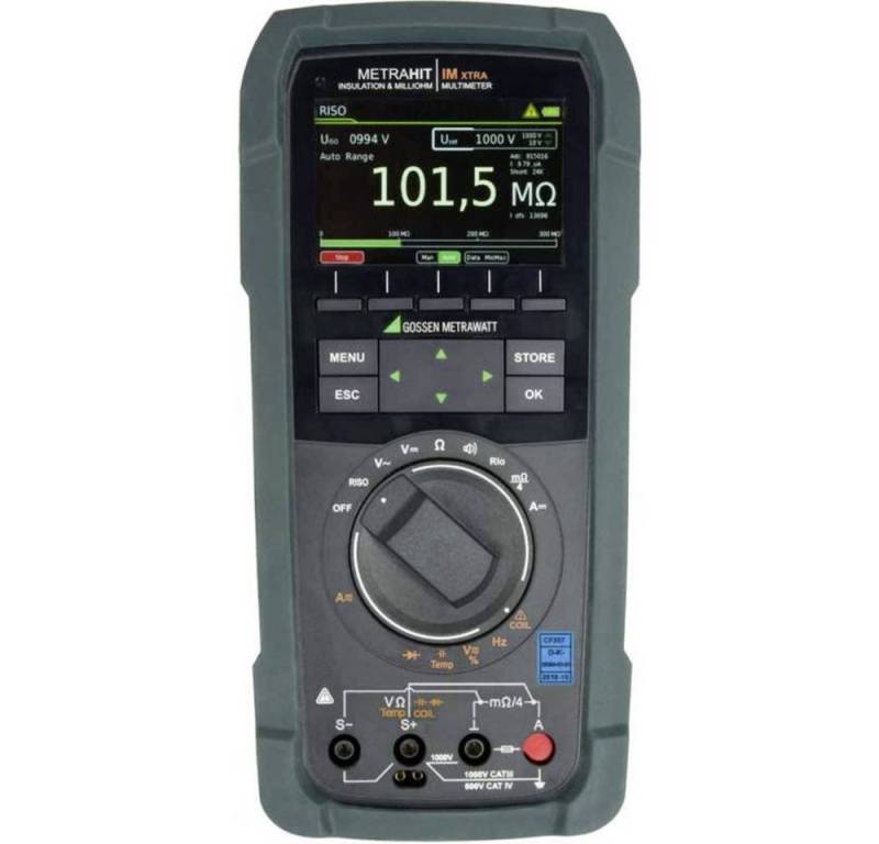 Gossen Multimeter All-In-One: Multi- und Milliohmmeter mit Isolationsmessgerät M273S, Datenlogger Gossen Multimeter All-In-One: Multi- und Milliohmmeter mit Isolationsmessgerät M273S, Datenlogger von Gossen
