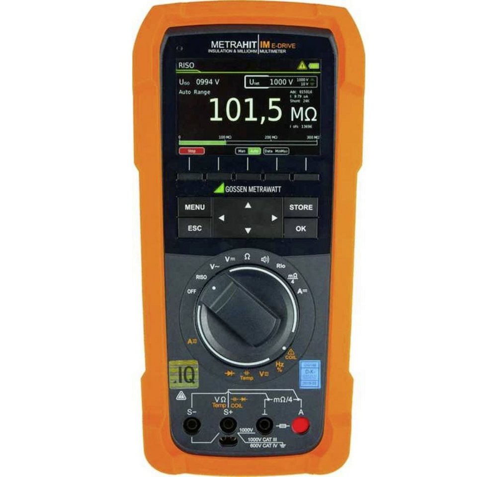 Gossen Multimeter All-In-One: Multi- und Milliohmmeter mit Isolationsmessgerät M274S, Datenlogger Gossen Multimeter All-In-One: Multi- und Milliohmmeter mit Isolationsmessgerät M274S, Datenlogger von Gossen
