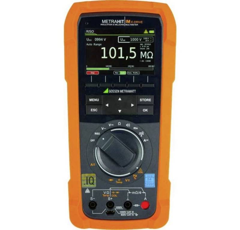 Gossen Multimeter All-In-One: Multi- und Milliohmmeter mit Isolationsmessgerät M274S, Datenlogger Gossen Multimeter All-In-One: Multi- und Milliohmmeter mit Isolationsmessgerät M274S, Datenlogger von Gossen