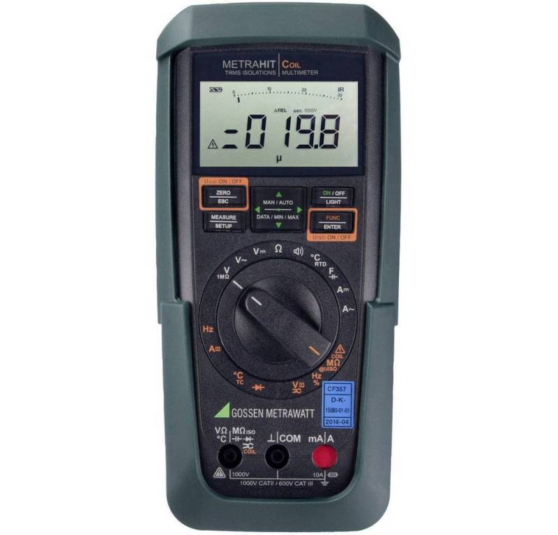 Gossen Multimeter Digital-Multimeter M246C, Spritzwassergeschützt (IP54) von Gossen