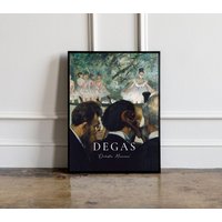Edgar Degas Musiker Im Orchester Druck, Ballerina Poster, Ausstellung Wandkunst, Ballett Tänzer Druck von GotTheme