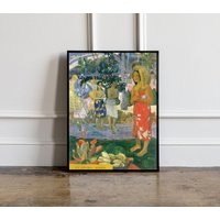 Paul Gauguin Hail Mary | 1891 Druck, Poster, Wandkunst, Ausstellungsposter, Druck von GotTheme