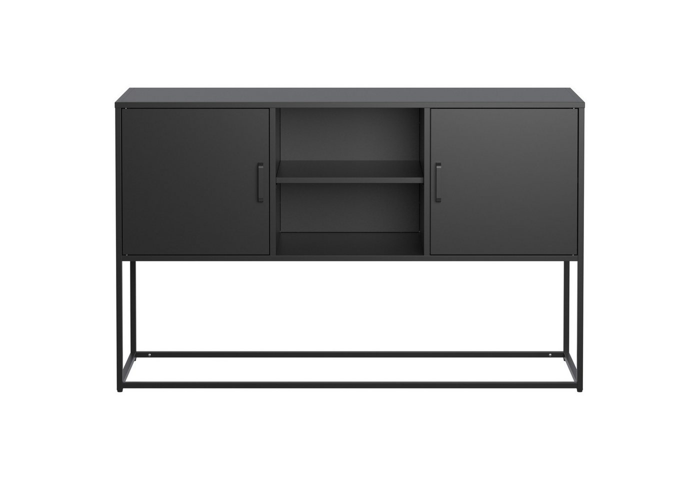 Gotagee Anrichte Metall-Dekoschrank 75×120×40 cm Sideboard Aufbewahrungsschrank, Ausgestattet mit Kippschutz und geräuschlosem Magnetverschluss. Gotagee Anrichte Metall-Dekoschrank 75×120×40 cm Sideboard Aufbewahrungsschrank, Ausgestattet mit Kippschutz und geräuschlosem Magnetverschluss. von Gotagee