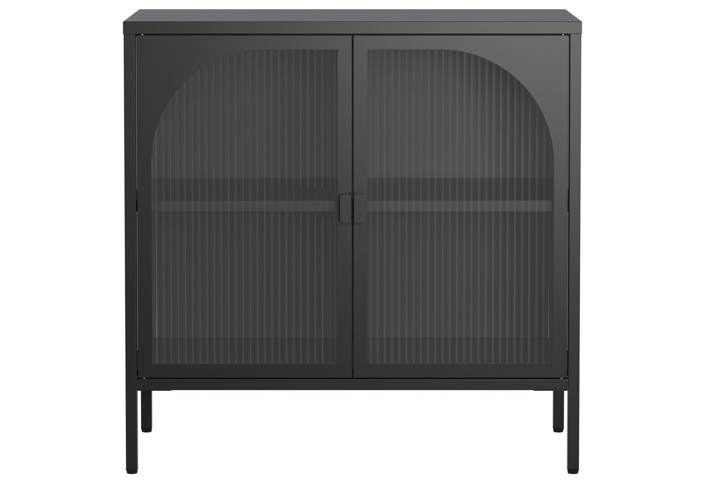 Gotagee Anrichte Sideboard 80x80x35cm Besonderer Lagerschrank Moderner Kaffeebarschrank, mit 2 Glasklappen und 3 einstellbaren Regalen. Gotagee Anrichte Sideboard 80x80x35cm Besonderer Lagerschrank Moderner Kaffeebarschrank, mit 2 Glasklappen und 3 einstellbaren Regalen. von Gotagee