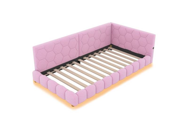 Gotagee Daybett Tagesbett Schlafsofa Polsterbett Einzelbett USB Typ-C mit Lattenrost von Gotagee