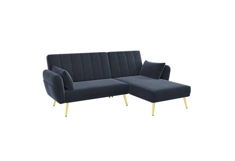 Gotagee Ecksofa Modernes Klappsofa L-förmiges Sofa Schlafsofa mit Zusatzecke Tagesbett, geeignet für Wohnzimmer, Schlafzimmer, Heimkino, Gästezimmer Gotagee Ecksofa Modernes Klappsofa L-förmiges Sofa Schlafsofa mit Zusatzecke Tagesbett, geeignet für Wohnzimmer, Schlafzimmer, Heimkino, Gästezimmer von Gotagee