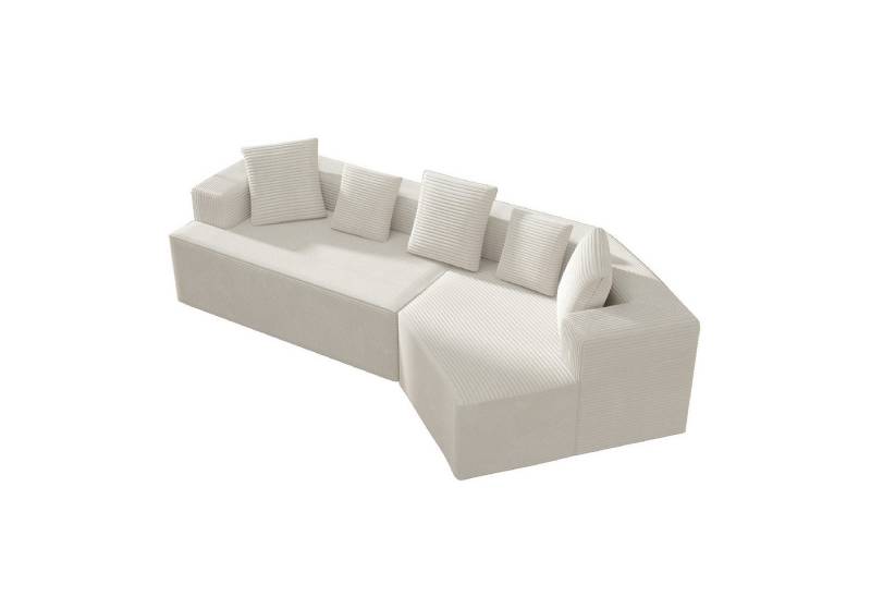Gotagee Ecksofa Sofa ohne Gestell Rahmenloses Sofa L-förmiges Lazy Sofa Bodensofa, voll komprimierte Verpackung ohne Montage Gotagee Ecksofa Sofa ohne Gestell Rahmenloses Sofa L-förmiges Lazy Sofa Bodensofa, voll komprimierte Verpackung ohne Montage von Gotagee
