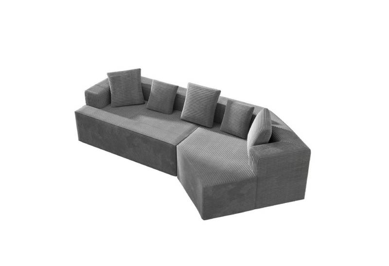 Gotagee Ecksofa Sofa ohne Gestell Rahmenloses Sofa L-förmiges Lazy Sofa Bodensofa, voll komprimierte Verpackung ohne Montage Gotagee Ecksofa Sofa ohne Gestell Rahmenloses Sofa L-förmiges Lazy Sofa Bodensofa, voll komprimierte Verpackung ohne Montage von Gotagee