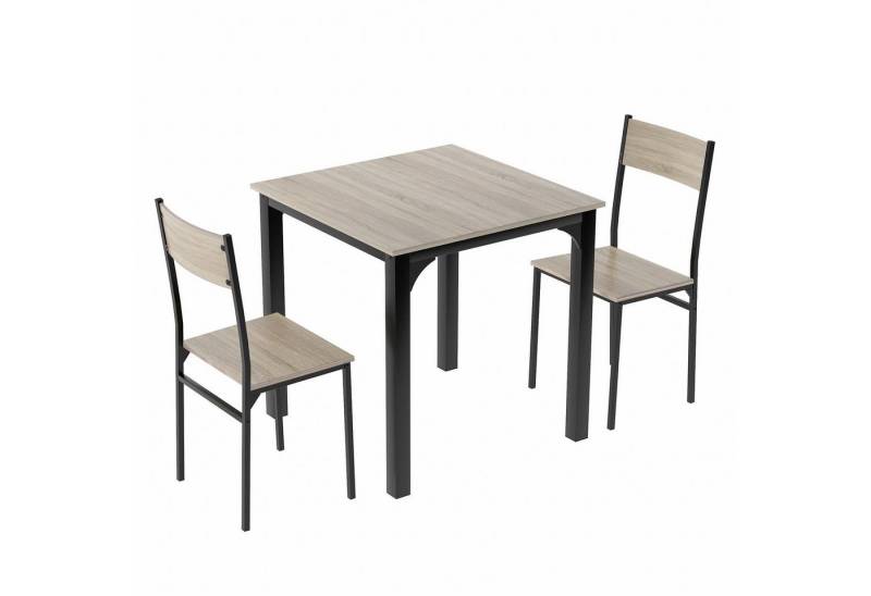 Gotagee Essgruppe Esstisch-Set Esszimmergruppe Esstisch Sitzgruppe Loungesessel-Set, für Balkon & Esszimmer & Wohnzimmer von Gotagee