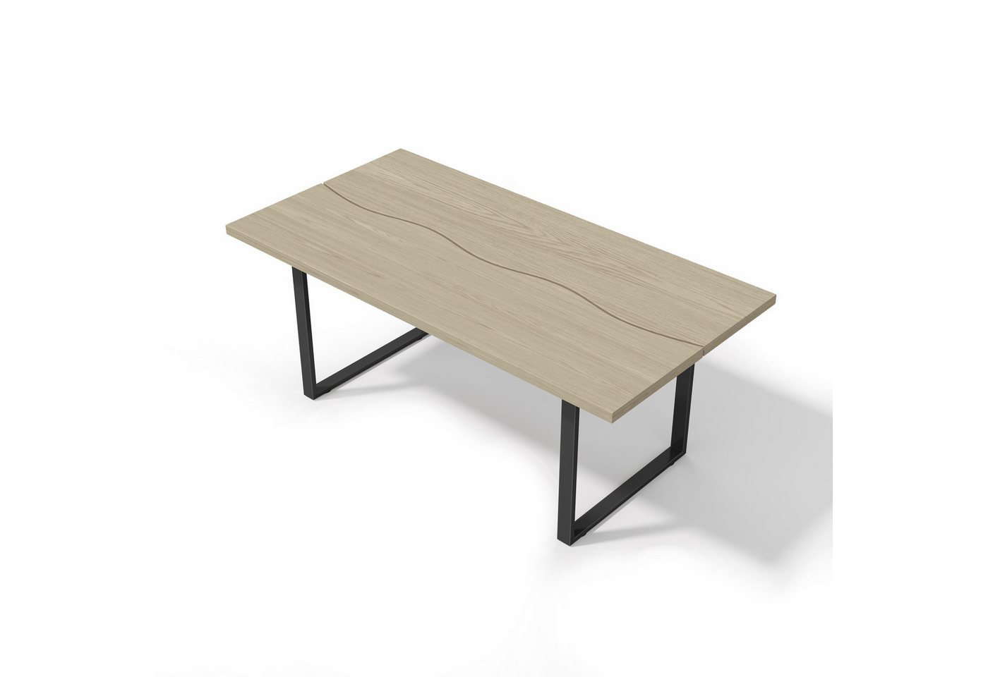 Gotagee Esstisch 160cm Küchentisch Wohnzimmertisch Wasserdichte Oberfläche Partytisch Gotagee Esstisch 160cm Küchentisch Wohnzimmertisch Wasserdichte Oberfläche Partytisch von Gotagee